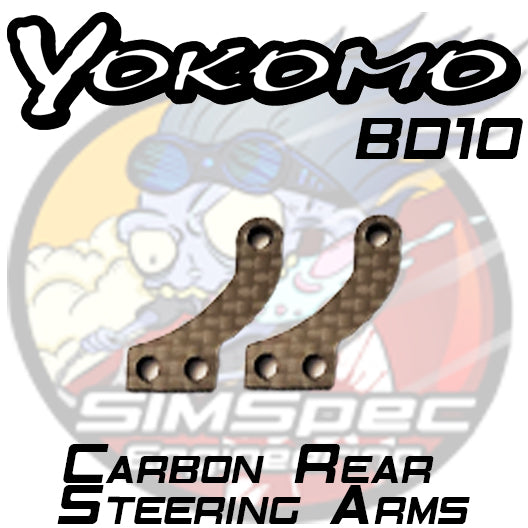 Carbon Fiber Rear Steering Arms for BD10