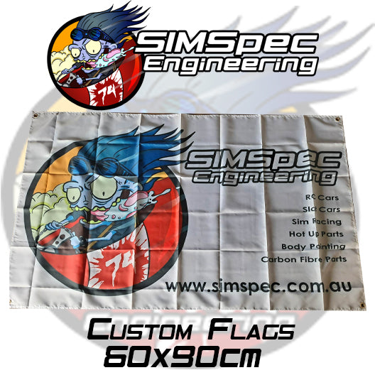 Custom Printed Flag 60cm x 90cm