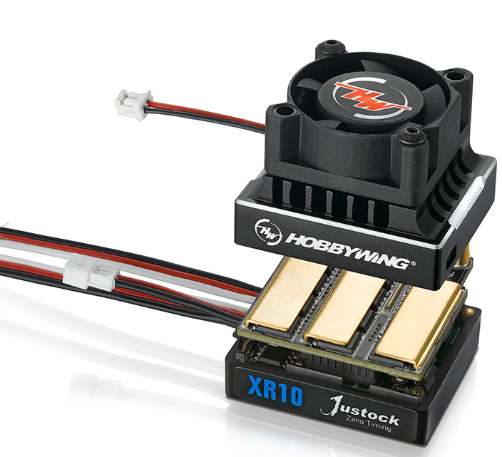 HOBBYWING JUSTOCK 3650SD G2.1 13.5T MOTOR + ESC COMBO (TCR)