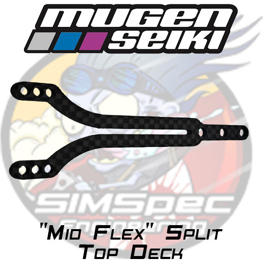 Mugen MTC "Mid Flex" Split top deck ~ 1.5mm