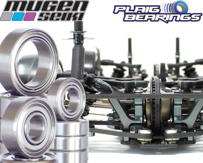 Plaig Bearings Mugen MTC2 Complete V2 Premium Metal Shielded Bearing Kit