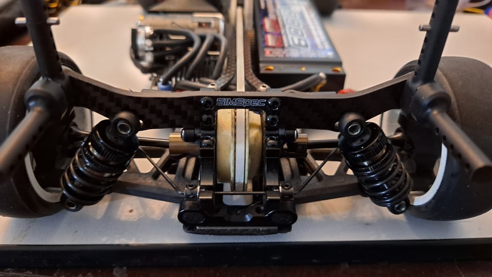 SIMSpec R12FF Rear Low COG Shock Tower