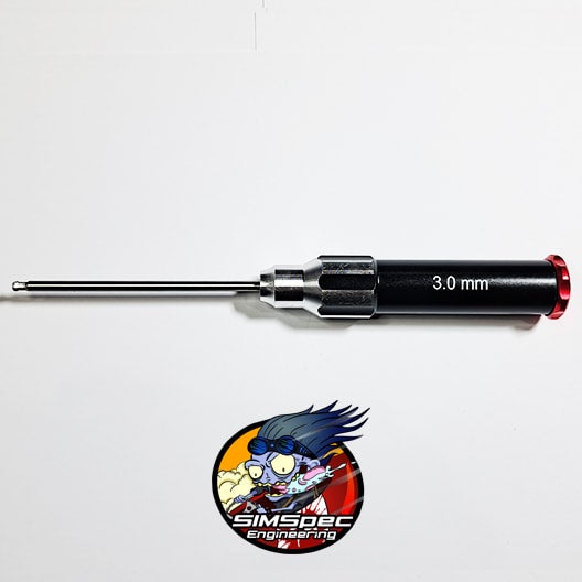 SIMSpec Engineering 3mm Ball Hex Driver