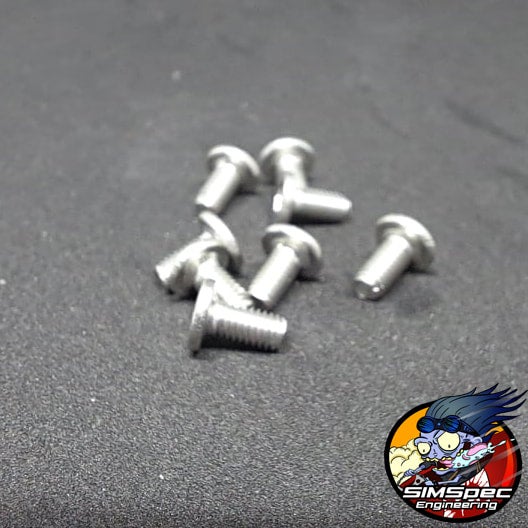 SIMSpec Engineering Ultra Low Profile Stainless M3x6mm