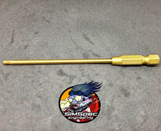 SIMSpec Hex Driver 1.5mm X 100MM Power Tip