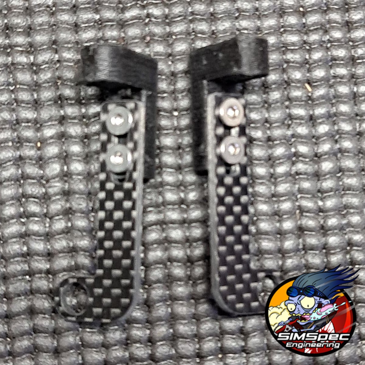 SIMSpec R12FF Rear Wing Body Mounts For Blitz YRS FWD Body