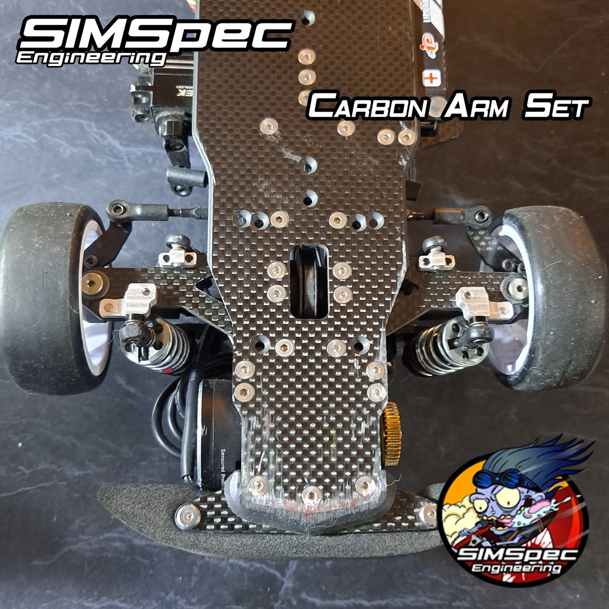 SIMSpec Carbon Arm Set for ARC R12FF Pre Order