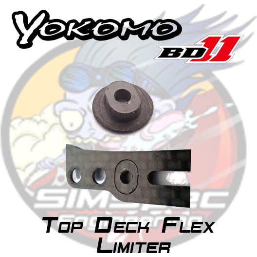 SIMSpec Yokomo BD11 Top Deck Limiter