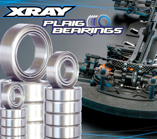 Plaig Bearings Xray T4 ’20 / ’21 V2 Premium Metal Shielded Bearing Kit
