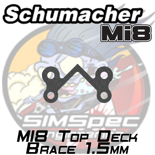 SIMSpec Mi8 Carbon Top Deck Brace 1.5mm