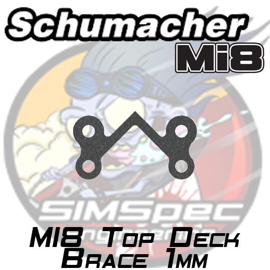 SIMSpec Mi8 Carbon Top Deck Brace 1.0mm