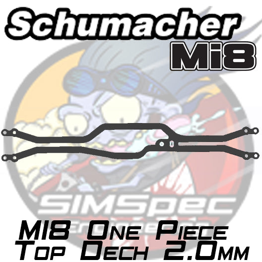 SIMSpec Mi8 Mid Flex One Piece Top Deck 2.0mm