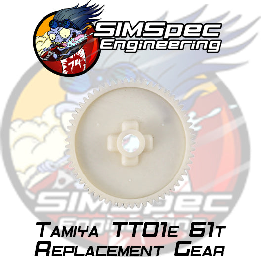 SIMSpec TT01e 61 tooth Spur gear